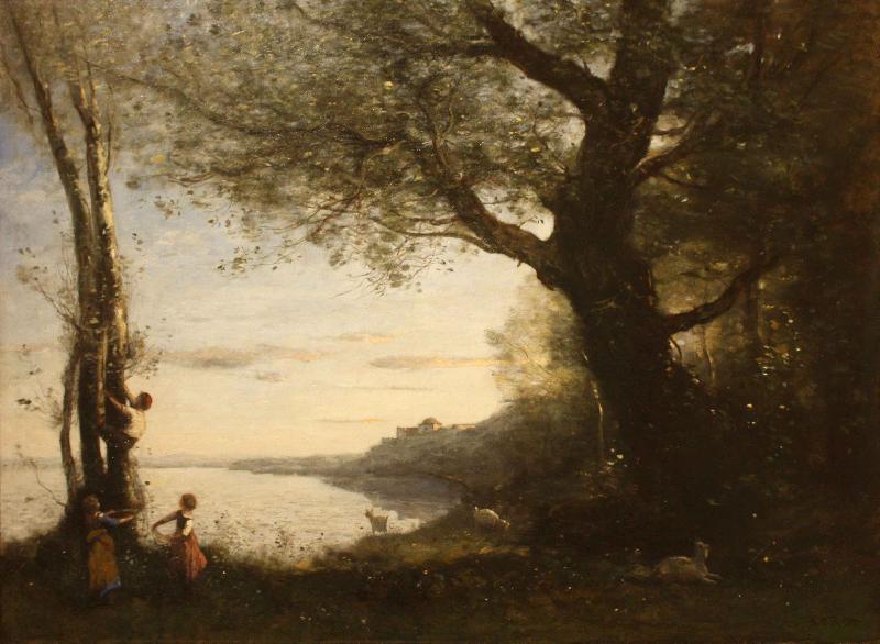 Jean-Baptiste-Camille Corot The Little Bird Nesters